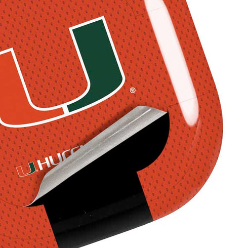 University of Miami Hurricanes Jersey Galaxy Buds Live Skin